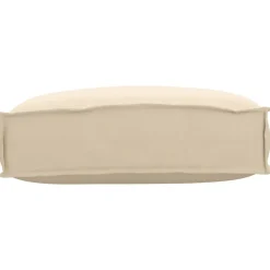 Clearance vidaXL Kudde 50 x 40 x 12 cm Oxford Tyg Beige