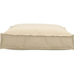 vidaXL Kudde Beige 70 x 70 x 12 cm Oxford Tyg