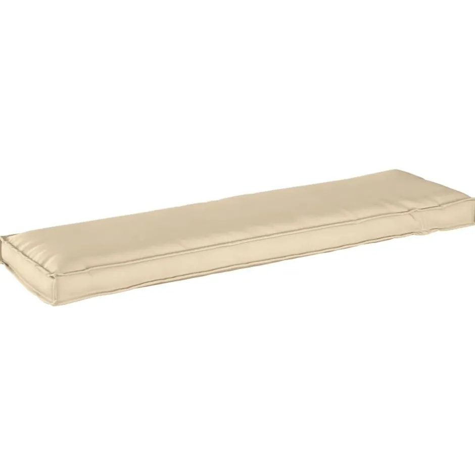 vidaXL Kudde 140 x 40 x 8 cm Oxford Tyg Beige