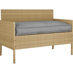 vidaXL Kudde Grå 120 x 60 x 12 cm Oxford Tyg