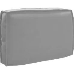 vidaXL Kudde Grå 60 x 40 x 12 cm Oxford Tyg