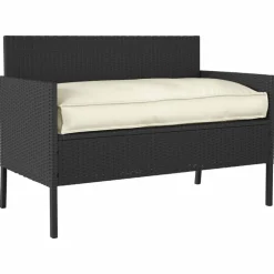 vidaXL Kudde Kräm 120 x 60 x 12 cm Oxford Tyg