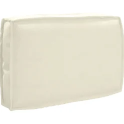 vidaXL Kudde Kräm 60 x 40 x 12 cm Oxford Tyg