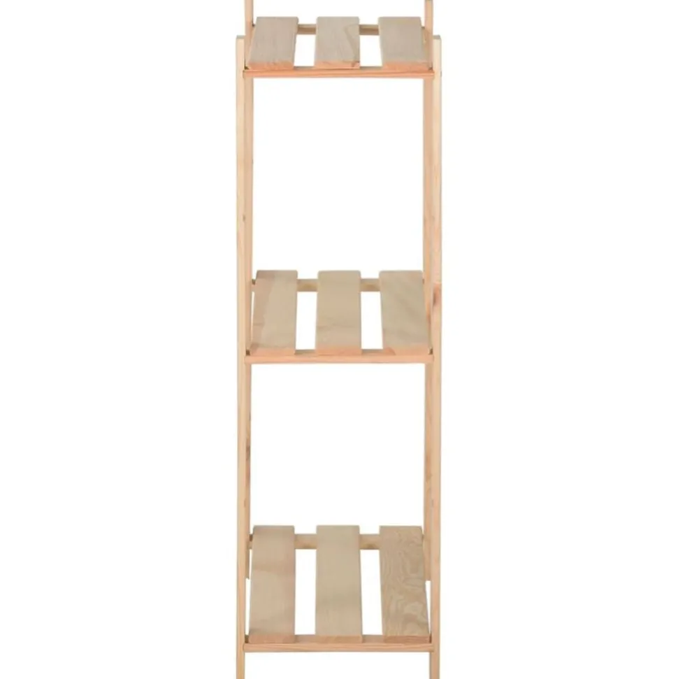 vidaXL Lagerhylla 3 hyllplan 60x28,5x90 cm massiv furu