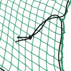 New vidaXL Lastnät med elastiskt rep 2,1x1,25 m PP Grön