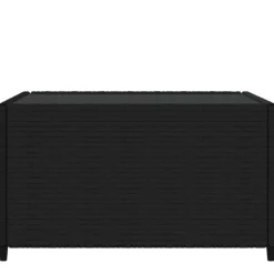 Outlet vidaXL Loungebord fyrkantigt 50x50x30 cm konstrottning Svart