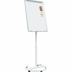 Discount vidaXL Magnetisk whiteboard och Vit 62 x 62,5 x 197 cm EPS Grå