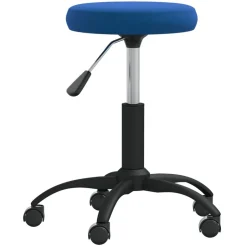 Hot vidaXL Massagepall sammet Blå