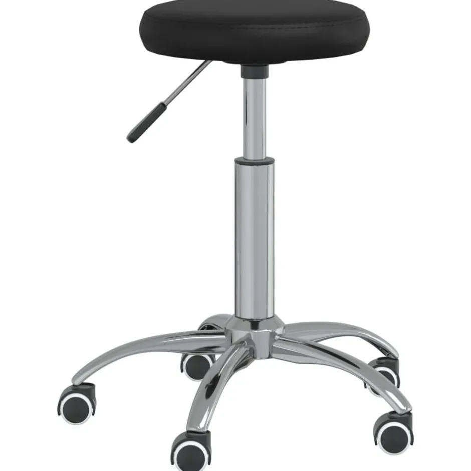 Outlet vidaXL Massagepall konstläder Svart