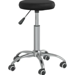Outlet vidaXL Massagepall konstläder Svart