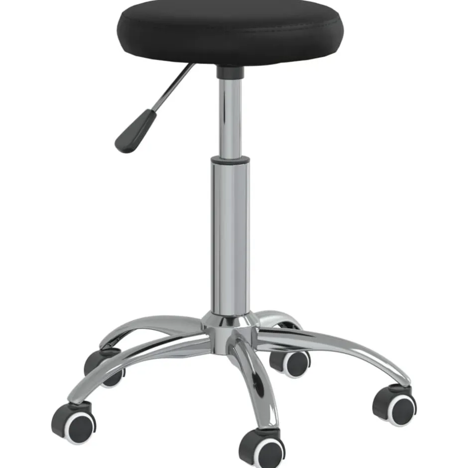 Outlet vidaXL Massagepall konstläder Svart