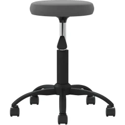 vidaXL Massagepall mörkgrå sammet
