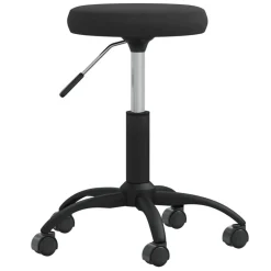Best vidaXL Massagepall sammet Svart