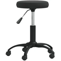 Best vidaXL Massagepall sammet Svart