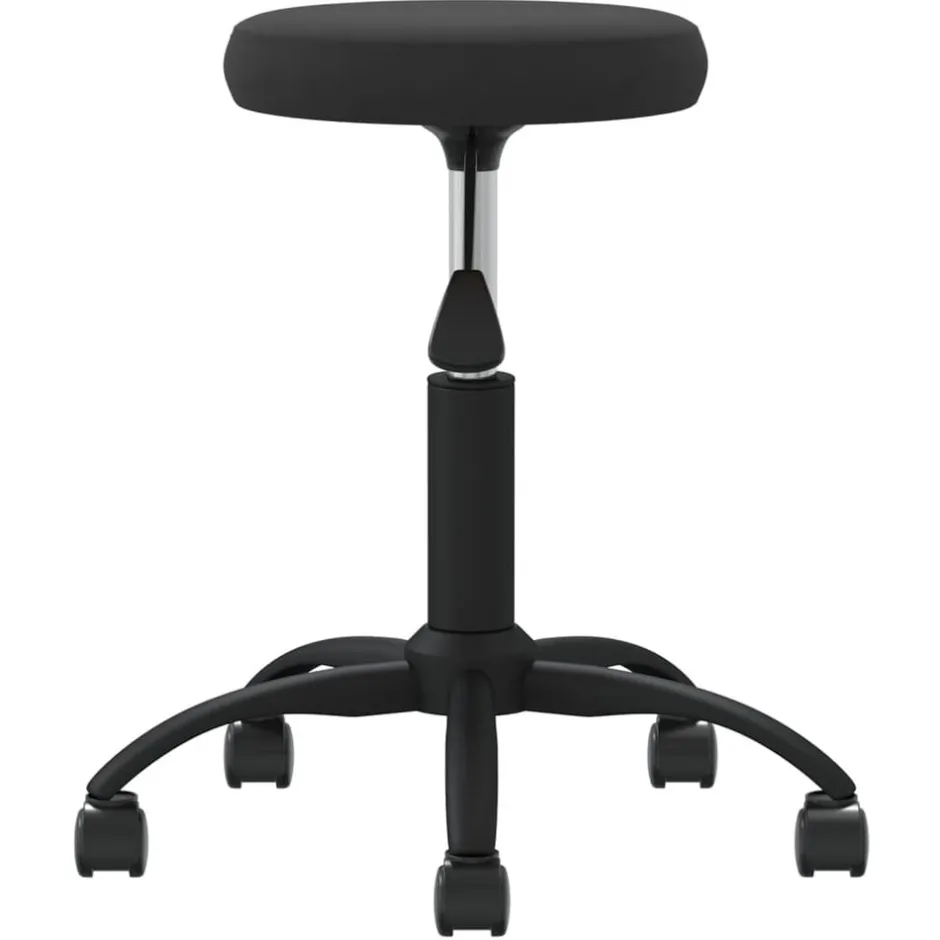 Best vidaXL Massagepall sammet Svart