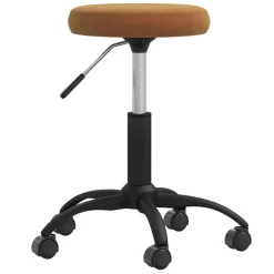 Online vidaXL Massagepall sammet Brun