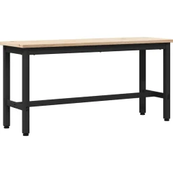 Best vidaXL Matbänk 100 x 32,5 x 49 cm Massivt furuträ Naturfärg