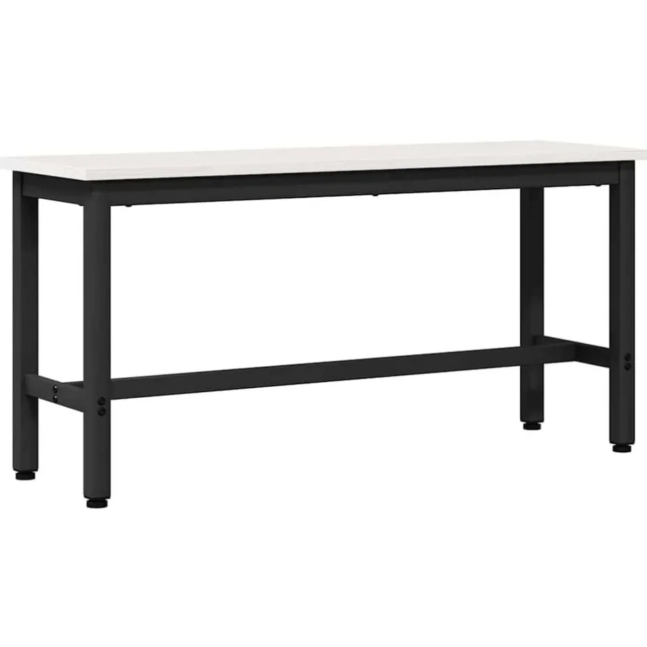 Sale vidaXL Matbänk 100 x 32,5 x 49 cm Massivt furuträ Vit