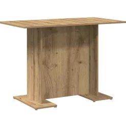 Discount vidaXL Matbord 110x60x75 cm konstruerat trä Artisan ek