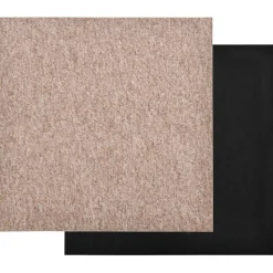 vidaXL Matta 20 pcs Beige 50 x 50 cm 100% Polypropen