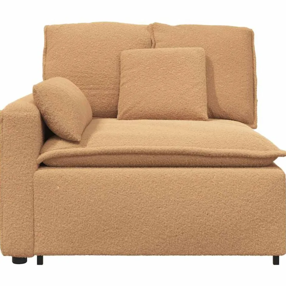 Sale vidaXL Modulär soffa armstödsändmodul med dynor 100 cm Beige
