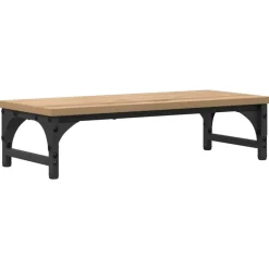 Hot vidaXL Monitorställ 55 x 23 x 14 cm Konstruerat trä artisan ek