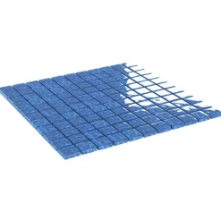 Clearance vidaXL Mosaikplattor 11 pcs 50 x 50 cm Glas Blå