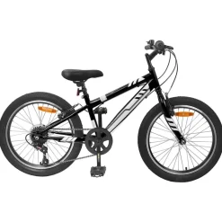 Discount vidaXL Mountainbike 20 Tum 6-Speed från 5-8 år gammal Svart