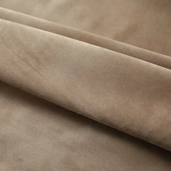 New vidaXL Mörkläggningsgardiner 2 st m. krokar sammet 140x175 cm Beige