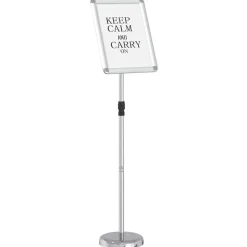 vidaXL Mässmontrar Silver 30 x 25 x 128 cm Aluminium