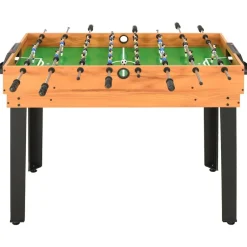 Outlet vidaXL Multi-spelbord 15-i-1 121x61x82 cm lönn Brun