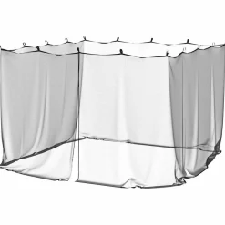 vidaXL Myggnät för utomhus 220 mesh svart 300x300x200 cm