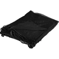 vidaXL Myggnät för utomhus 220 mesh svart 300x300x200 cm