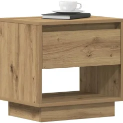 Discount vidaXL Nattduksbord 45 x 34 x 44 cm Konstruerat trä artisan ek