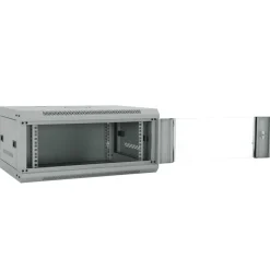 Discount vidaXL Nätverkskabinet med lagring 60 x 45 x 28 cm Stål Grå