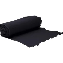 vidaXL Ogräsduk 1x10 m polyesterfiber svart