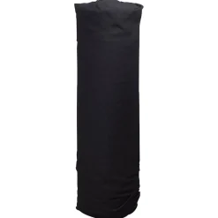 vidaXL Ogräsduk 1x10 m polyesterfiber svart