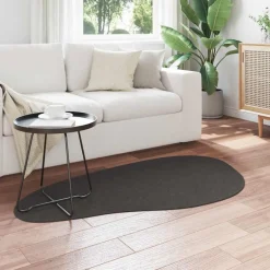 Hot vidaXL Områdesmattor HUARTE 80 x 150 cm Polyester Antracit