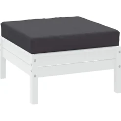 vidaXL Palldyna 60x60x9,5 cm oxfordtyg Antracit