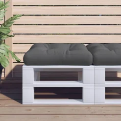 vidaXL Palldyna antracit 50x50x12 cm tyg
