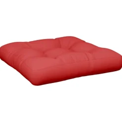 Hot vidaXL Palldyna 50x50x12 cm tyg Röd