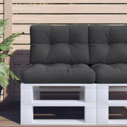 vidaXL Palldyna svart 50x40x12 cm tyg