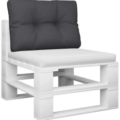 vidaXL Palldyna svart 50x40x12 cm tyg