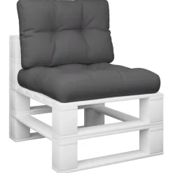 vidaXL Palldynor 2 st tyg Antracit