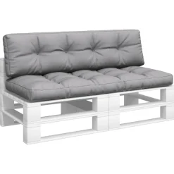 Clearance vidaXL Palldynor 2 st tyg Grå