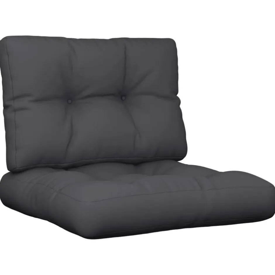 Discount vidaXL Palldynor 2 st tyg Svart