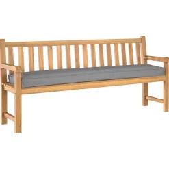 vidaXL Pallkudde 180 x 40 x 8 cm Oxford Tyg Grå