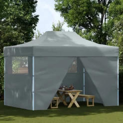 Sale vidaXL Partytält 291 x 431 x 315 cm Oxford Tyg Antracit