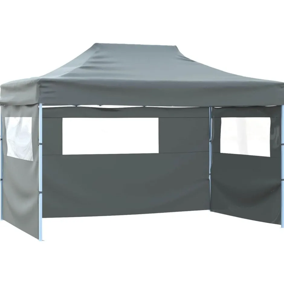 Sale vidaXL Partytält 291 x 431 x 315 cm Oxford Tyg Antracit