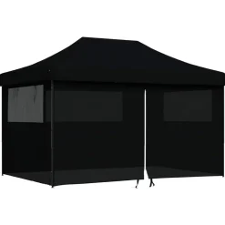 Best vidaXL Partytält 292 x 440 x 315 cm Oxford Tyg Svart
